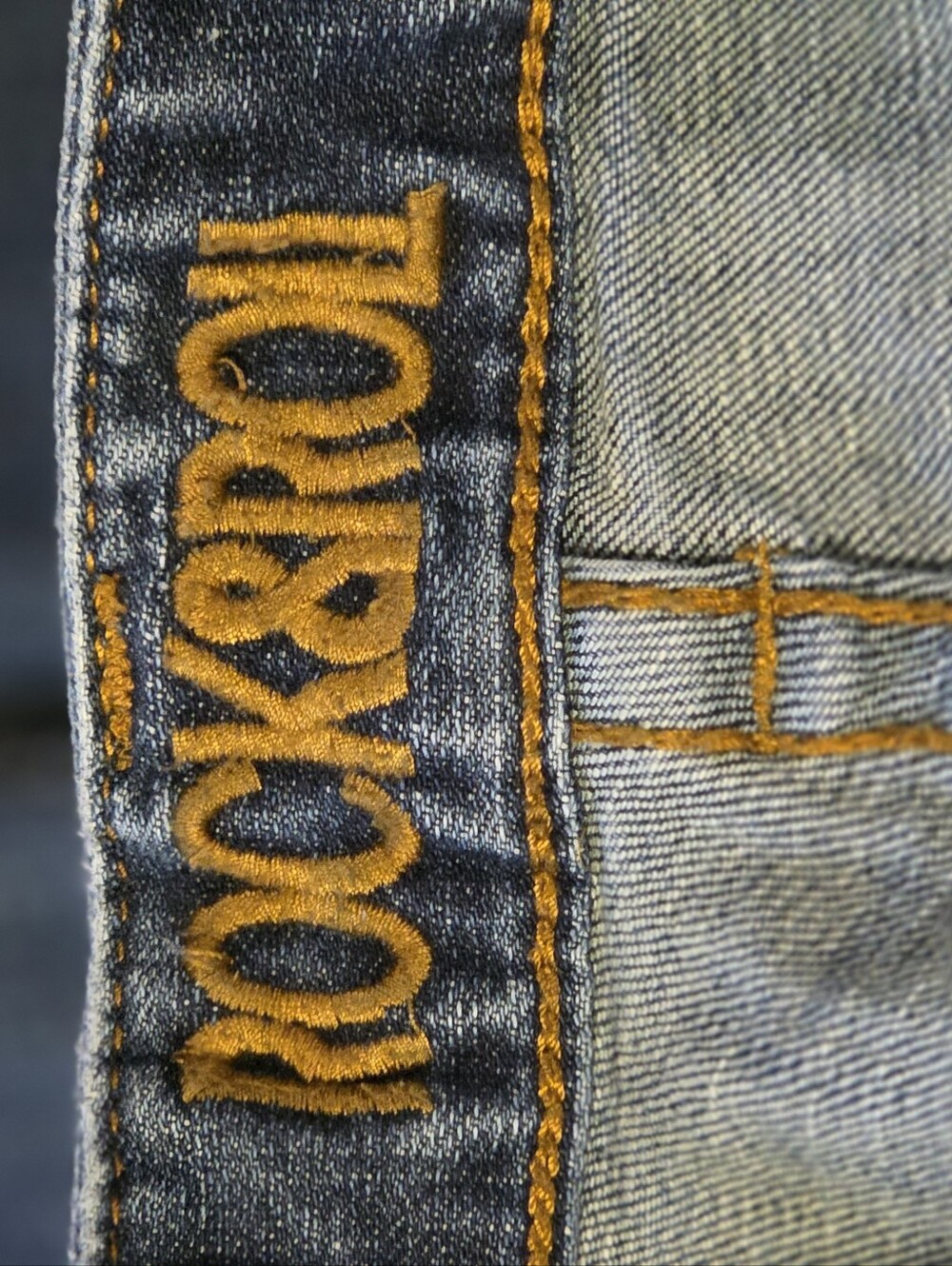 Rock & Roll Cowgirl Blue Boot Cut Jeans Size 28 X 34 - Picture 7 of 7